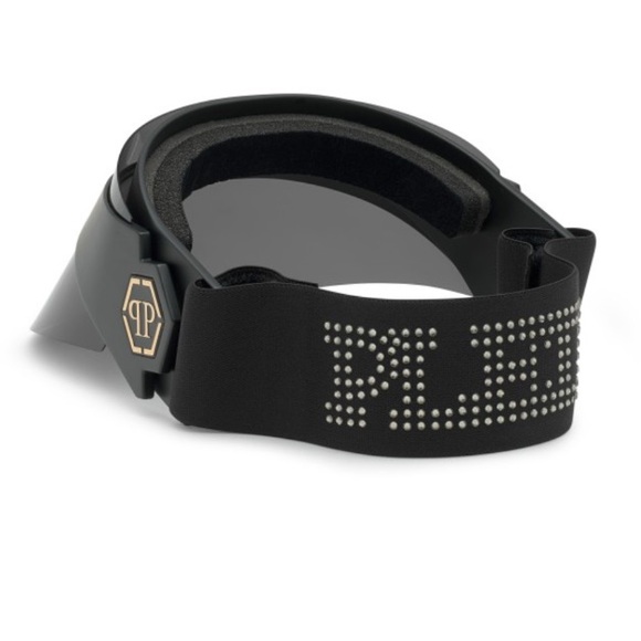 Philipp Plein Polarized Visor, New